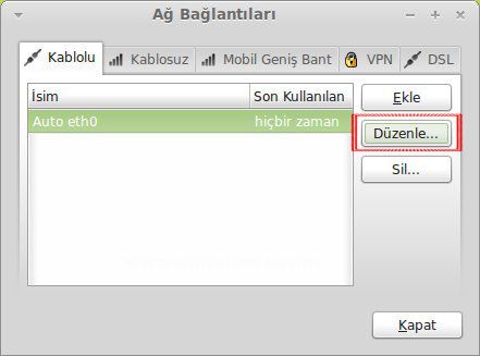 Linux Mint8217;de DNS Değişimi